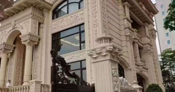 张家口黄金麻别墅外墙异形定制
