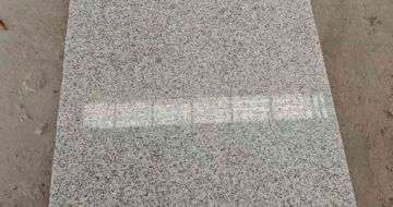 张家口芝麻白光面毛板