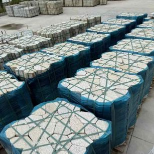 张家口黄金麻冰裂纹 碎拼