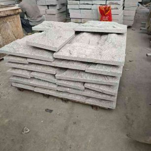 张家口芝麻白蘑菇石，自然面