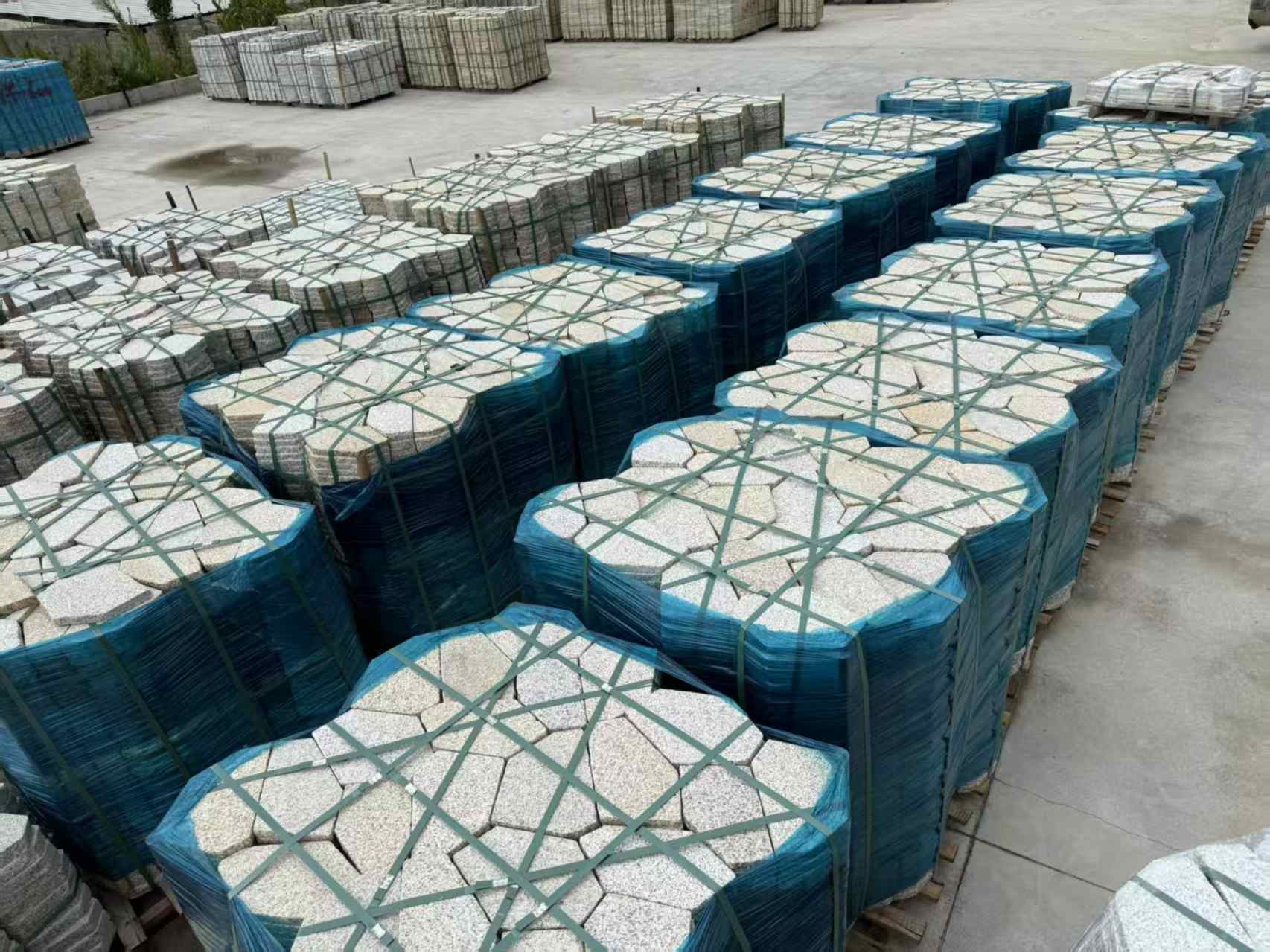 张家口黄金麻冰裂纹 碎拼