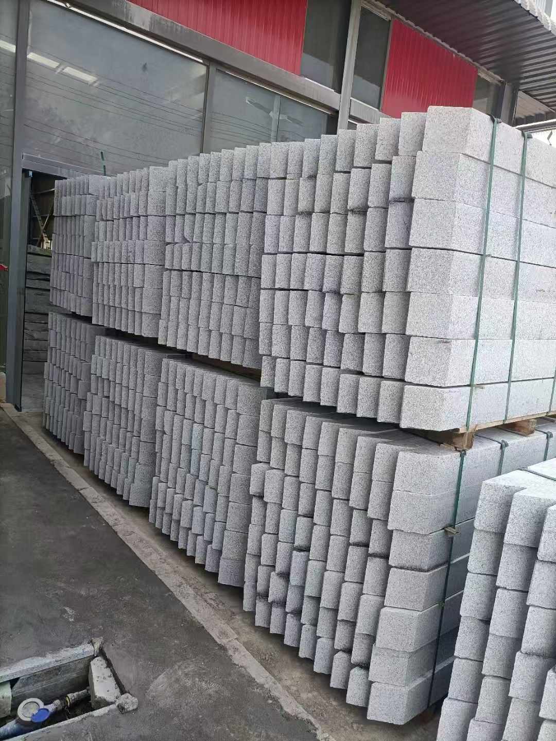 张家口芝麻白树围石 树池