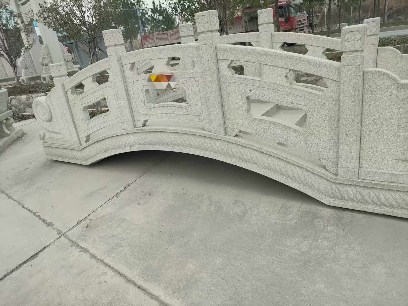 张家口芝麻白拱桥，石桥