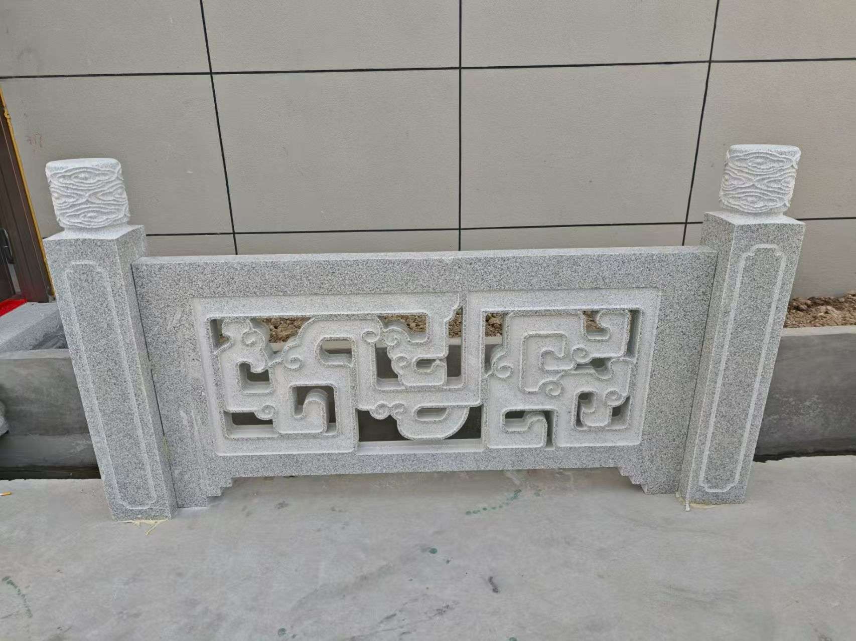 张家口芝麻白河道栏杆 桥栏杆